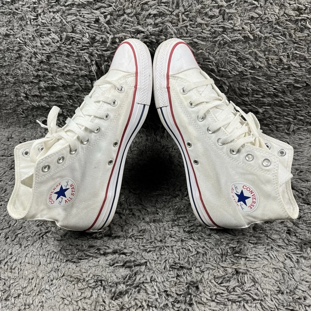 Converse Chuck Taylor All Star White High Tops Size 9 Men's / 11 Women's